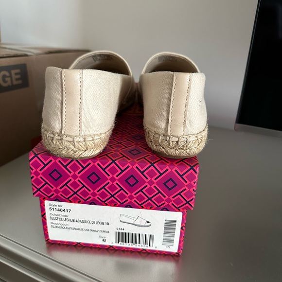 Tory Burch Dulce de Leche Canvas Espadrille - Picture 4 of 9